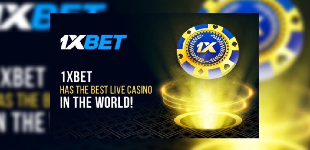 1XBet क्यासिनो अनलाइन प्ले।